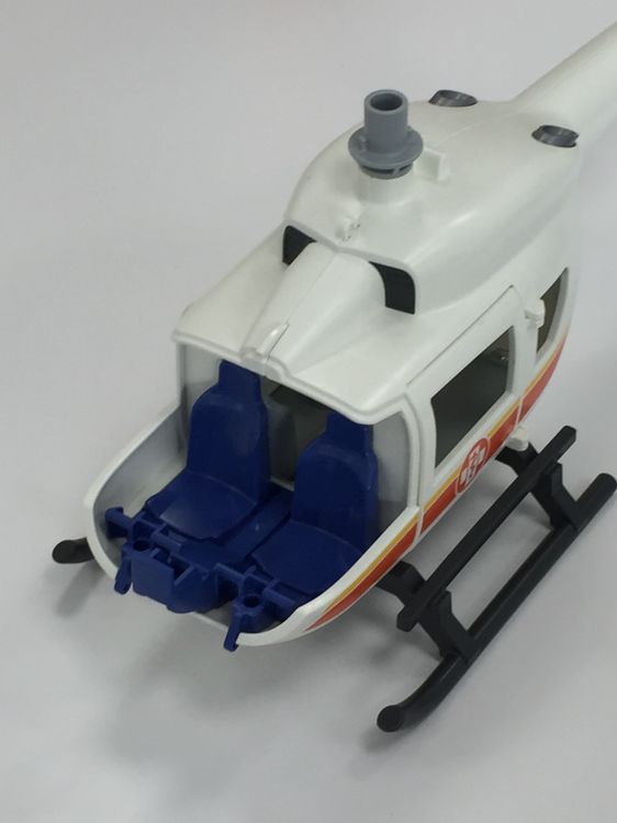 Playmobil hélicoptère médical 6686 city life - Playmobil