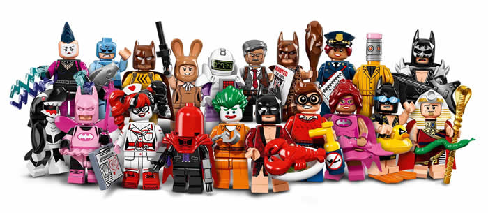 lego batman mini figurines