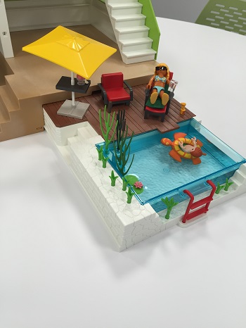 Playmobil - Piscine avec terrasse