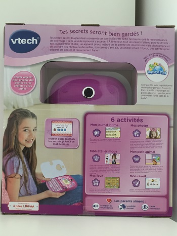 VTech KidiSecrets Selfi Music 2.0 Agenda électronique pour enfants