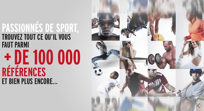 Vente articles de discount sport en ligne