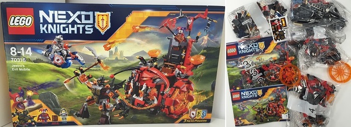 LEGO Nexo Knights - Le char maléfique de Jestro (70316) au meilleur prix  sur