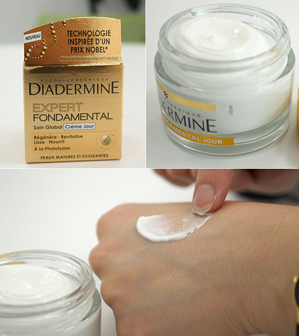 Diadermine Crème de jour fondamental nuit pour les peaux matures